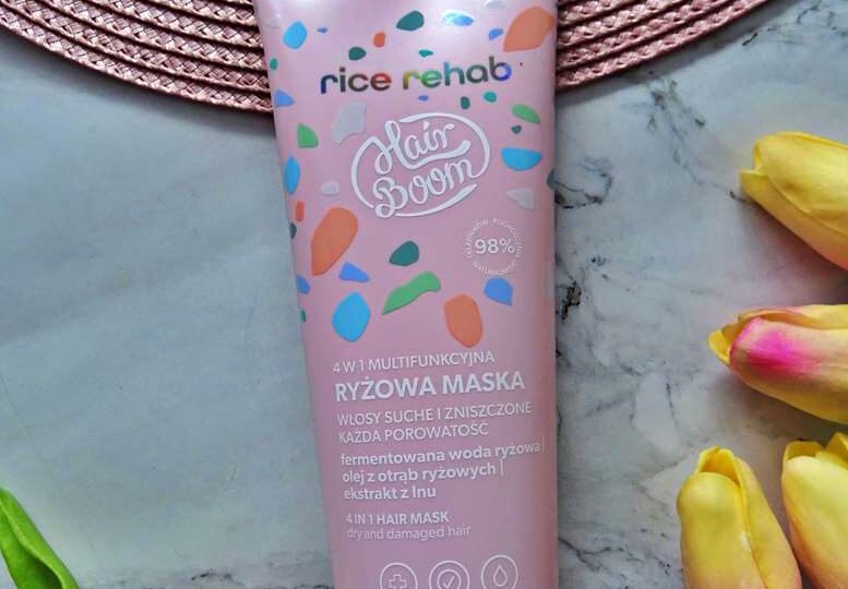 ryżowa maska hair boom